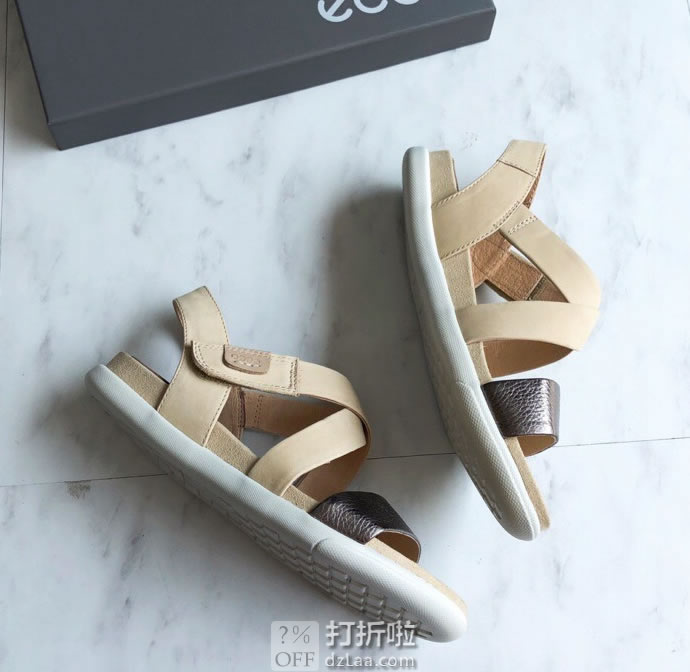 ECCO 爱步 Damara Crisscross 达玛拉系列 女式凉鞋 ¥539.78 两色可选
