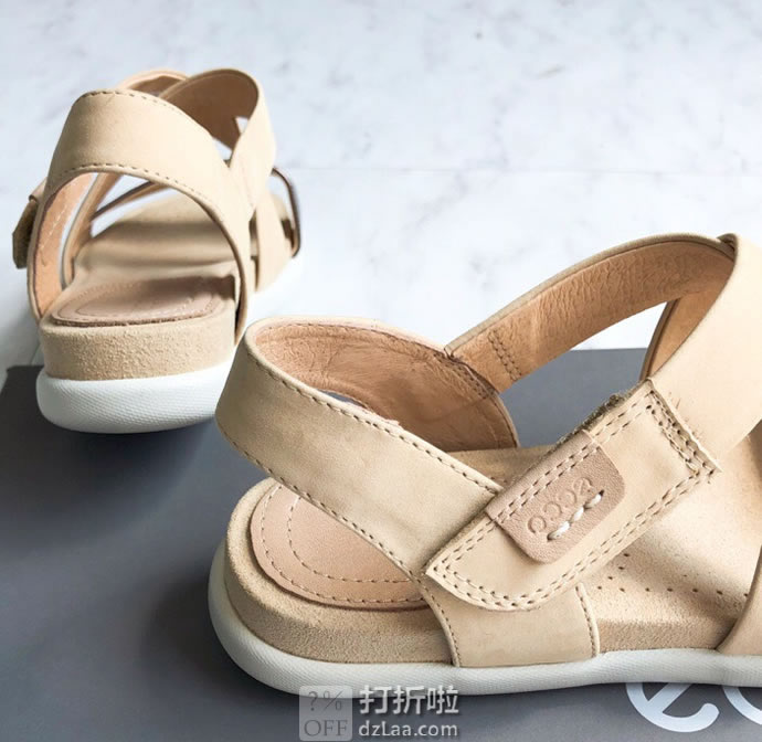 ECCO 爱步 Damara Crisscross 达玛拉系列 女式凉鞋 ¥539.78 两色可选