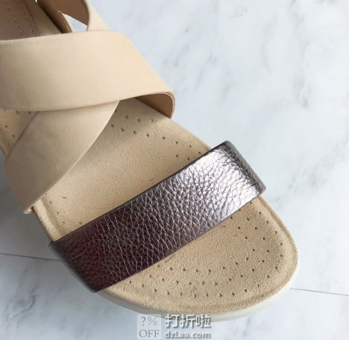 ECCO 爱步 Damara Crisscross 达玛拉系列 女式凉鞋 ¥539.78 两色可选