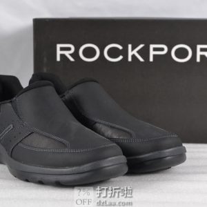 Rockport 乐步 Get Your Kicks系列 一脚套男式休闲鞋 4.5折$49.68 海淘转运到手约￥433 中亚Prime会员免运费直邮到手约￥413