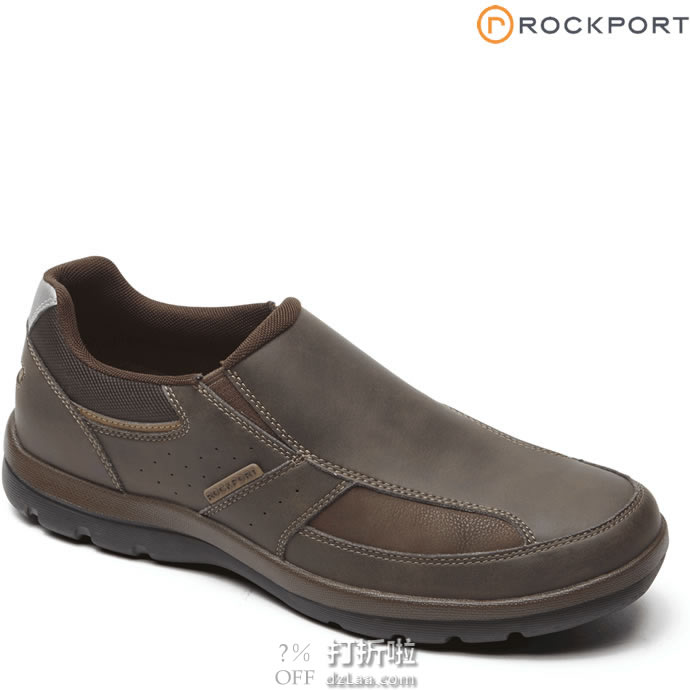 Rockport 乐步 Get Your Kicks系列 一脚套男式休闲鞋 4.5折.68 海淘转运到手约￥433 中亚Prime会员免运费直邮到手约￥413