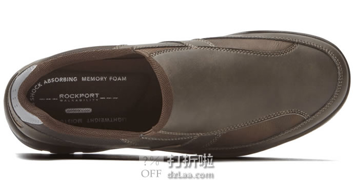 Rockport 乐步 Get Your Kicks系列 一脚套男式休闲鞋 4.5折.68 海淘转运到手约￥433 中亚Prime会员免运费直邮到手约￥413