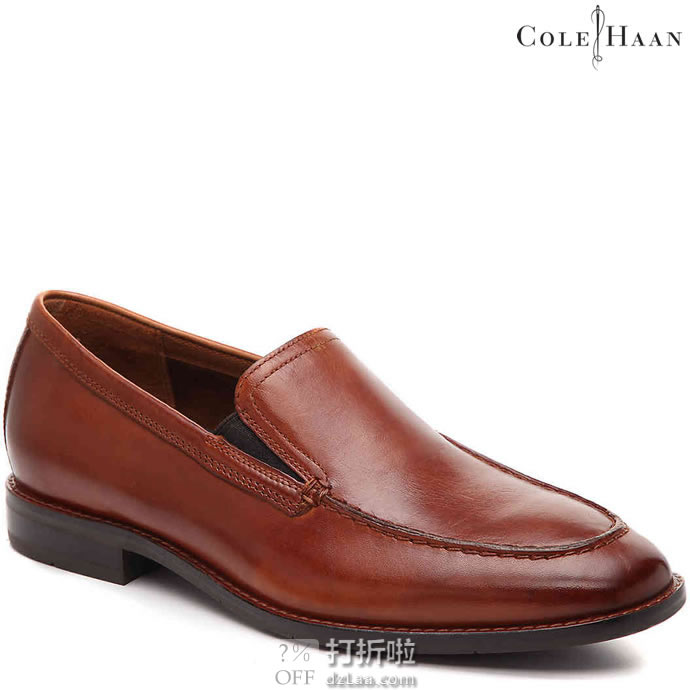 Cole Haan 可汗 Aerocraft Grand 一脚套男式皮鞋 3.4折.85起 海淘转运到手约￥517 中亚Prime会员可免运费直邮到手约￥477