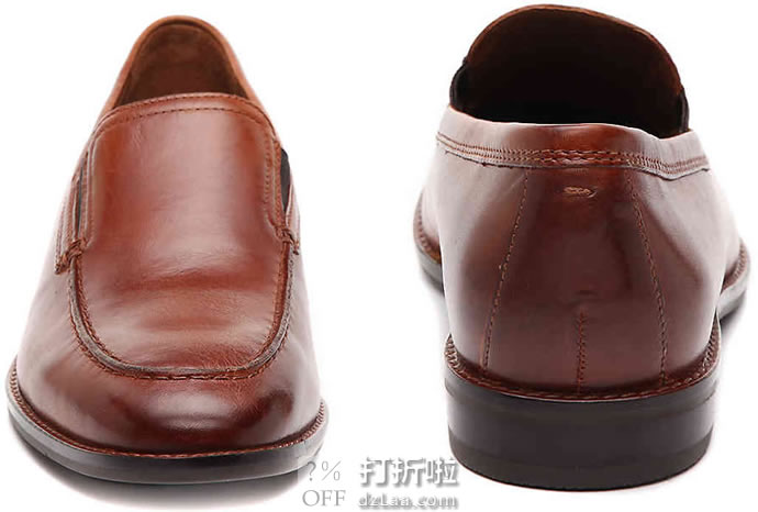 Cole Haan 可汗 Aerocraft Grand 一脚套男式皮鞋 3.4折.85起 海淘转运到手约￥517 中亚Prime会员可免运费直邮到手约￥477