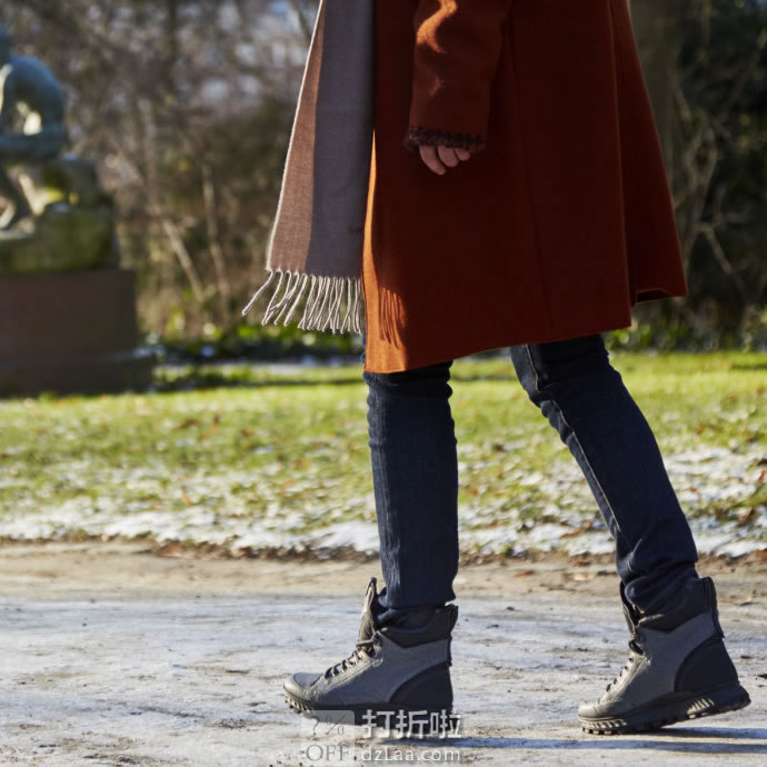 ECCO 爱步 Exostrike 突破系列 Hydromax 防泼水 女式户外短靴 38码¥588 中亚Prime会员免运费直邮到手约¥648