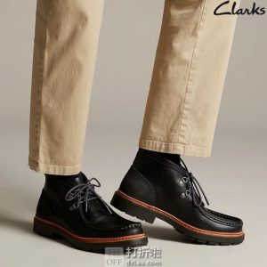Clarks 其乐 Trace Ramble 男式系带高帮休闲鞋 26135577 ￥399