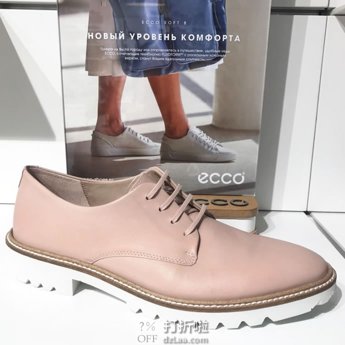 ECCO 爱步 Incise 英姿系列 女式牛津鞋 35码3.3折.73 海淘转运到手约¥480