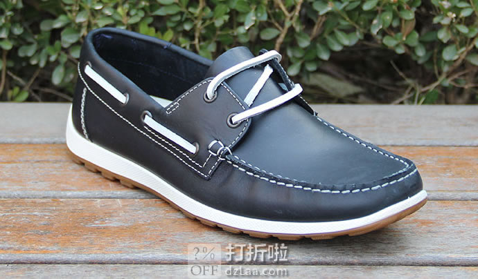 ECCO 爱步 Reciprico 莫克系列 男式休闲船鞋 660414 ¥459 两色可选 天猫¥1072