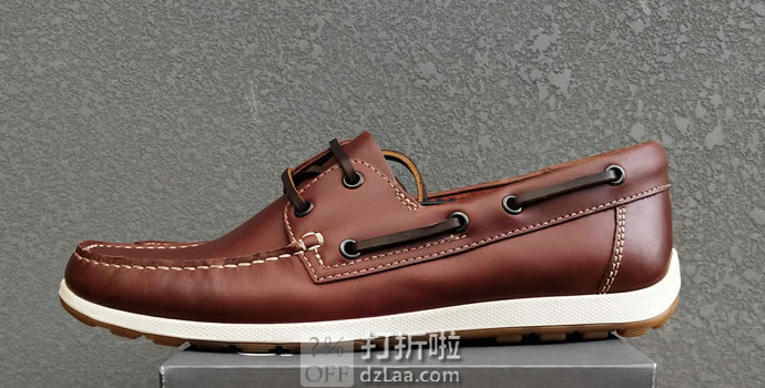 ECCO 爱步 Reciprico 莫克系列 男式休闲船鞋 660414 ¥459 两色可选 天猫¥1072