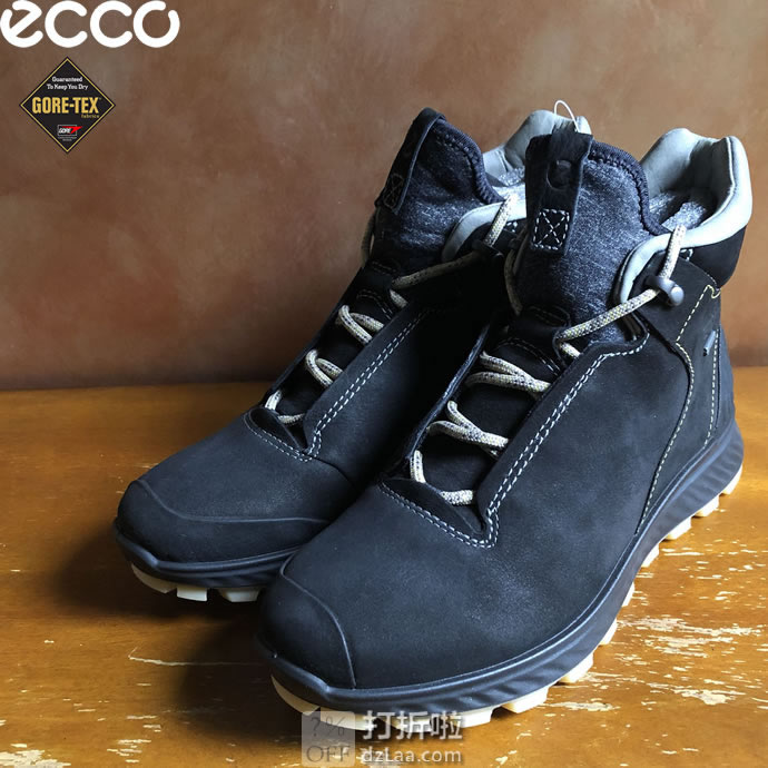 ECCO 爱步 Exostrike 突破系列 GTX防水 女式户外短靴 36码￥554 中亚Prime会员免运费直邮到手约￥613