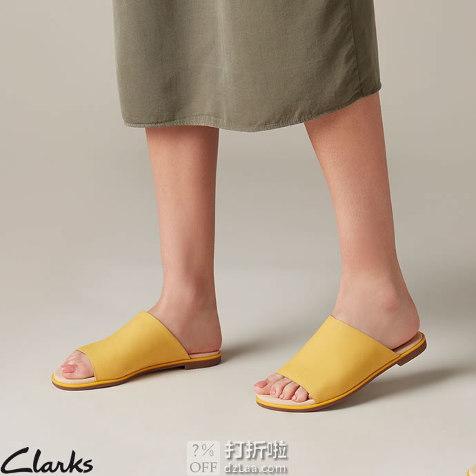 Clarks 其乐 Bay Petal 女式拖鞋 38码¥261 中亚Prime会员免运费直邮到手约¥290 天猫¥729