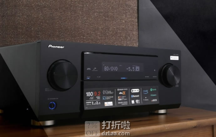 金盒特价 Pioneer 先锋 VSX-LX503 9.2 声道网络影音功放 5折$499.99 海淘转运到手约￥4464