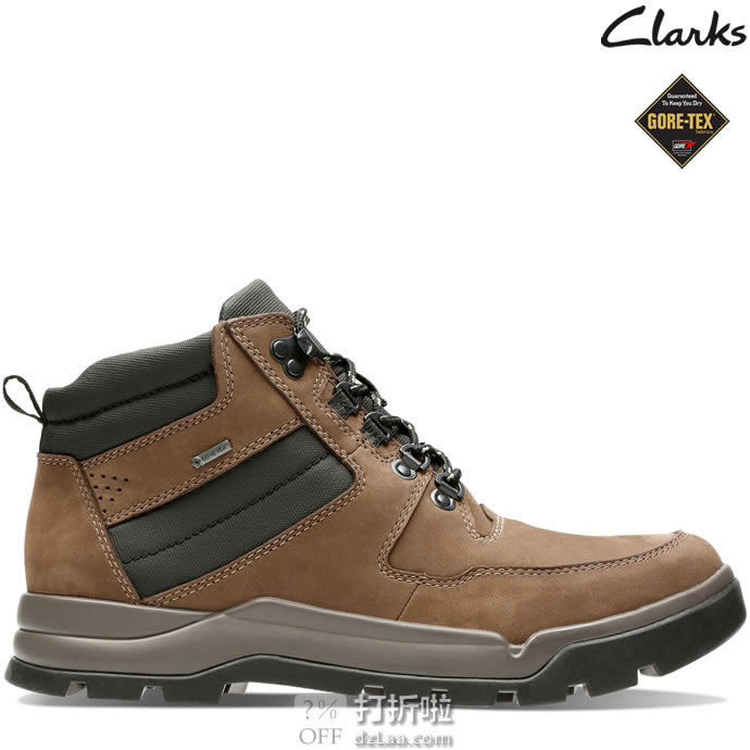 Clarks 其乐 Un高端系列 Atlas Up GTX防水 男式短靴 ¥336起 中亚Prime会员免运费直邮到手约¥375