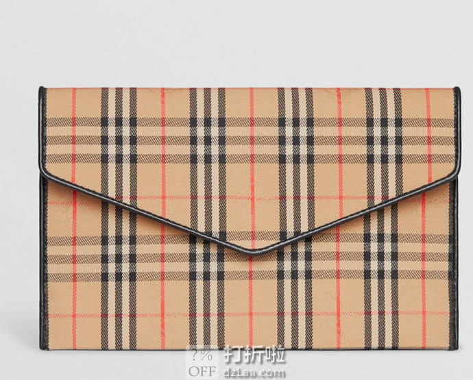 限PLUS会员 意大利产 BURBERRY 巴宝莉 1983系列 80053321 女式手拿包 京东优惠券折后¥2384