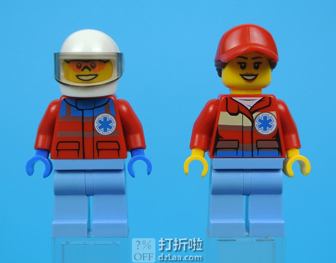 销量第一 LEGO 乐高 City城市组系列 急救直升机 60179 儿童积木玩具 6折.99 海淘转运到手约￥109
