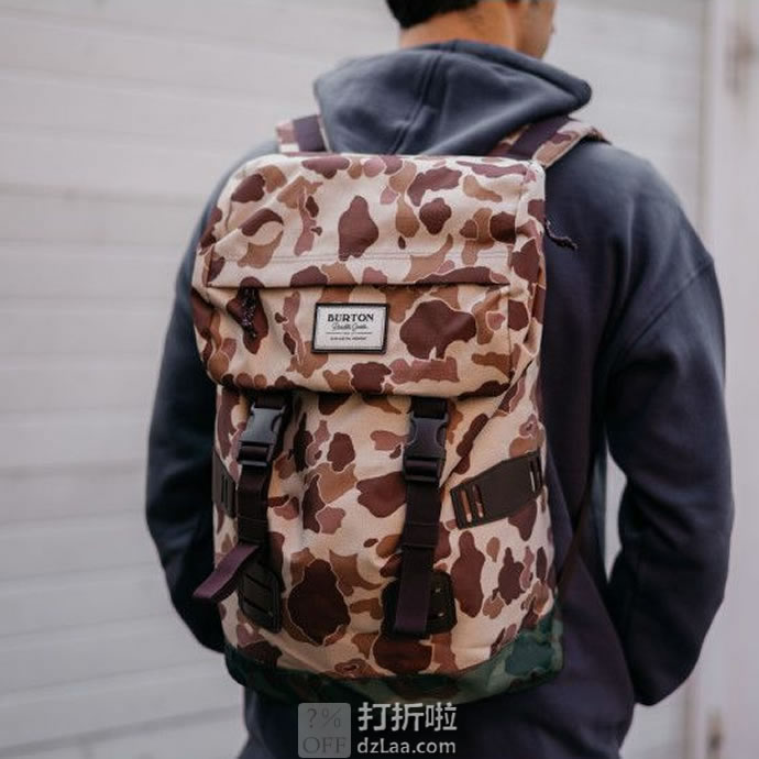 金盒特价 美国 Burton 伯顿 Tinder 潮流双肩包 25L 中亚Prime会员免运费直邮到手约￥253