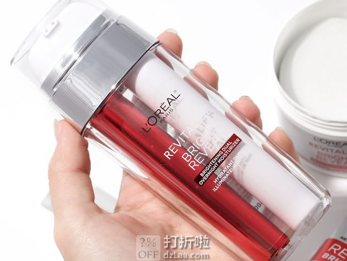 L'Oréal Paris 巴黎欧莱雅 焕颜亮肤露双重保湿霜 面霜 30ml装 6.1折.92 海淘转运到手约￥81 S&S订购可再优惠5%