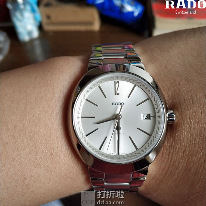 白菜补货 RADO 雷达表 帝星系列 男式机械表 R15513103 优惠码折后9史低 海淘转运关税补贴到手约￥2499 国内￥10160