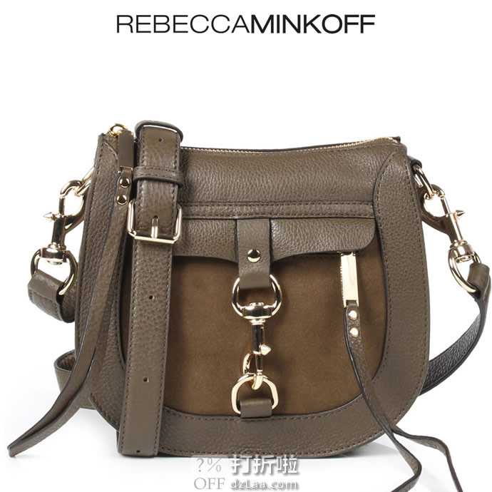 Rebecca Minkoff 瑞贝卡明可弗 Dog Clip Saddle 马鞍包 4.2折.13 海淘转运到手约¥600 中亚Prime会员免运费直邮到手约¥631