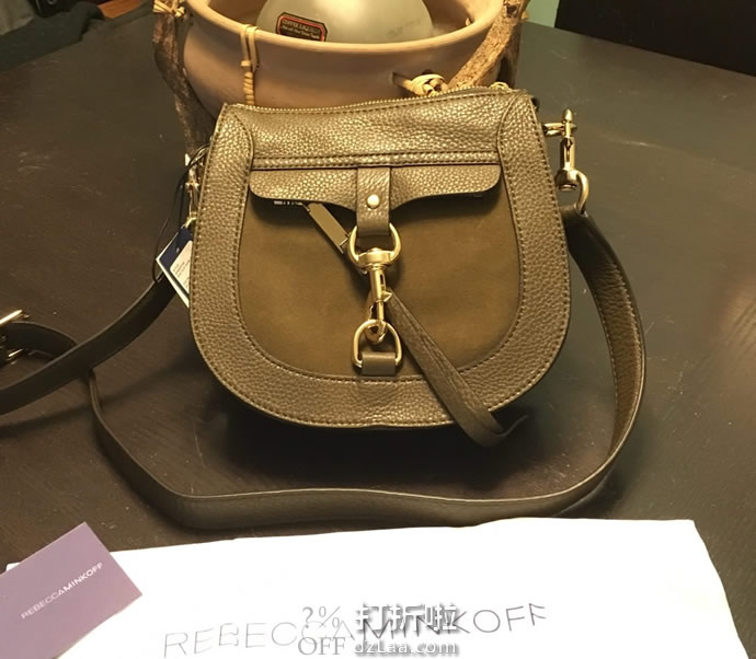 Rebecca Minkoff 瑞贝卡明可弗 Dog Clip Saddle 马鞍包 4.2折.13 海淘转运到手约¥600 中亚Prime会员免运费直邮到手约¥631