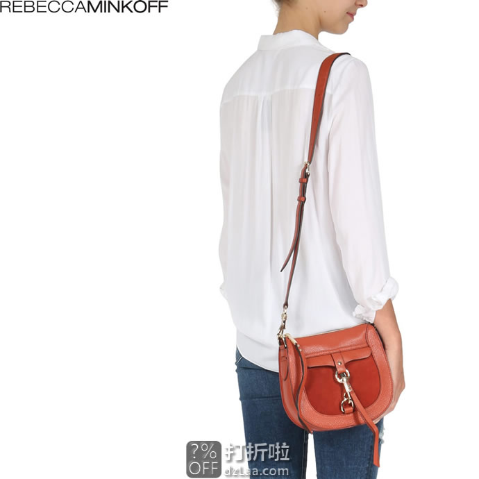 Rebecca Minkoff 瑞贝卡明可弗 Dog Clip Saddle 马鞍包 4.2折.13 海淘转运到手约¥600 中亚Prime会员免运费直邮到手约¥631