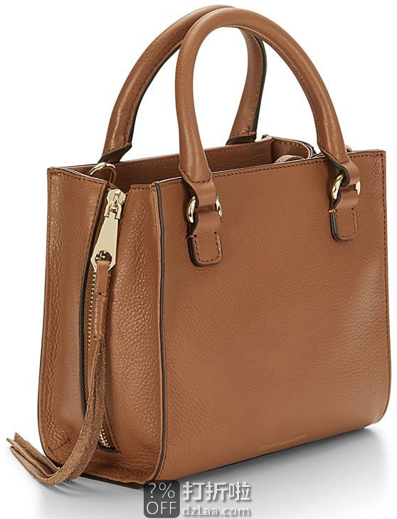 Rebecca Minkoff  瑞贝卡明可弗 Side Zip Mini Regan 侧拉链 迷你手袋 4.5折.87 海淘转运到手约￥646 中亚Prime会员免运费直邮到手￥665