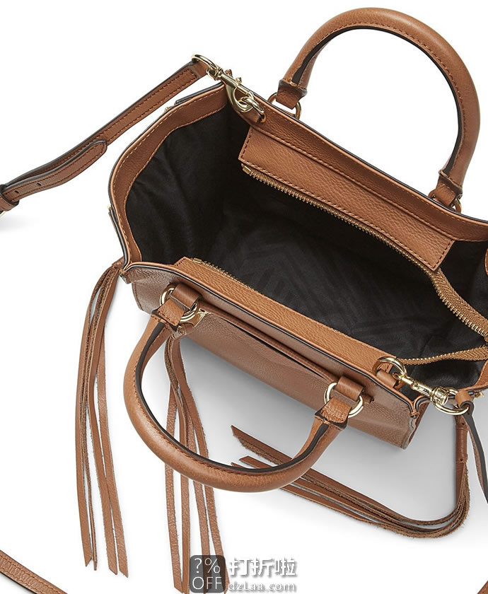Rebecca Minkoff  瑞贝卡明可弗 Side Zip Mini Regan 侧拉链 迷你手袋 4.5折.87 海淘转运到手约￥646 中亚Prime会员免运费直邮到手￥665