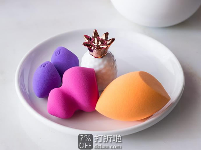 Real Techniques RT 美妆蛋 神奇化妆海绵蛋 6个装 5.4折.79 海淘转运到手约￥78 中亚Prime会员可凑单免运费直邮