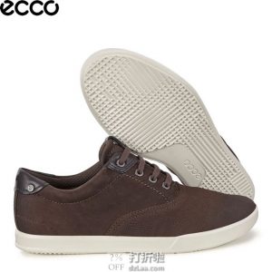 限尺码 ECCO 爱步 Collin 2.0 CVO 男式系带休闲鞋 2.9折$43.25 海淘转运到手￥396