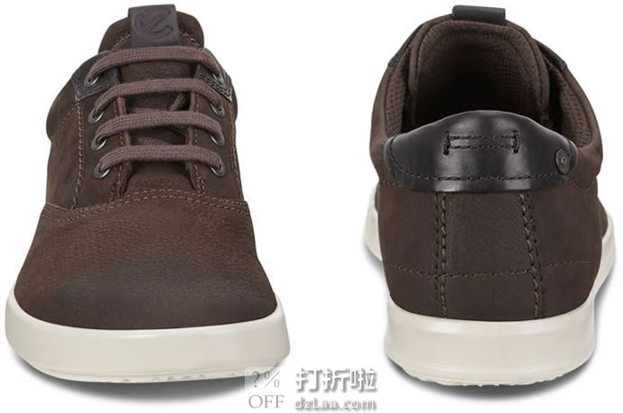 ECCO 爱步 Collin 2.0 CVO 男式系带休闲鞋 40码3.2折.42 海淘转运到手￥424 中亚Prime会员免运费直邮到手约￥403