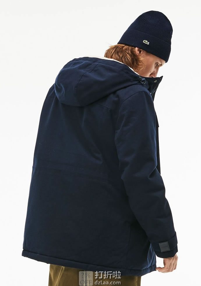 Lacoste 法国鳄鱼 保暖男式派克大衣 S码2.6折.02 海淘转运到手约￥649