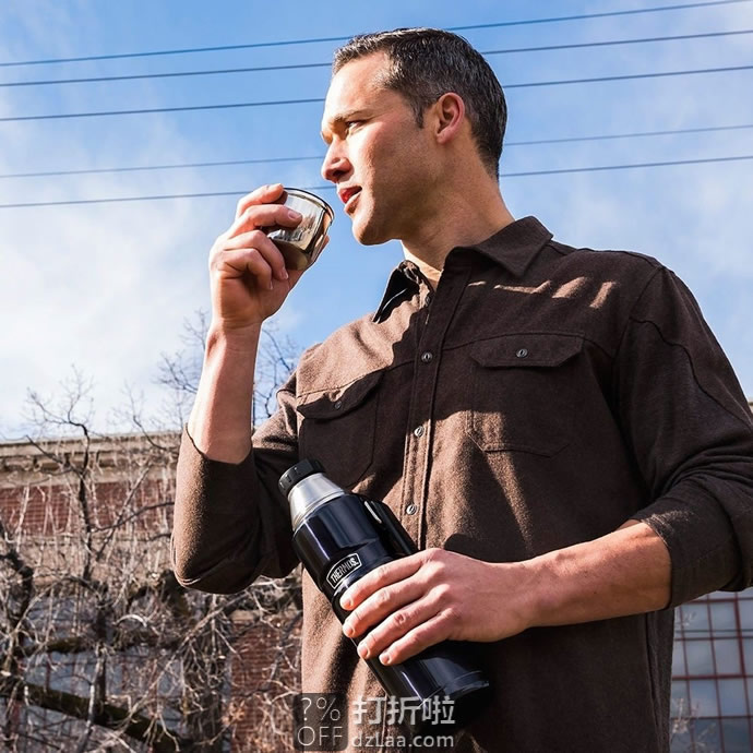 Thermos 膳魔师 King 帝王系列 1.2升 不锈钢保温瓶 5.1折.66 海淘转运到手约￥170 中亚Prime会员可凑单免运费直邮到手约￥201