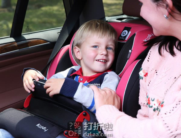 降￥120 Kiddy 德国奇蒂 守护者2代 儿童汽车安全座椅 天猫优惠券折后￥368包邮史低（￥858-490）4色可选 送FIX软接口