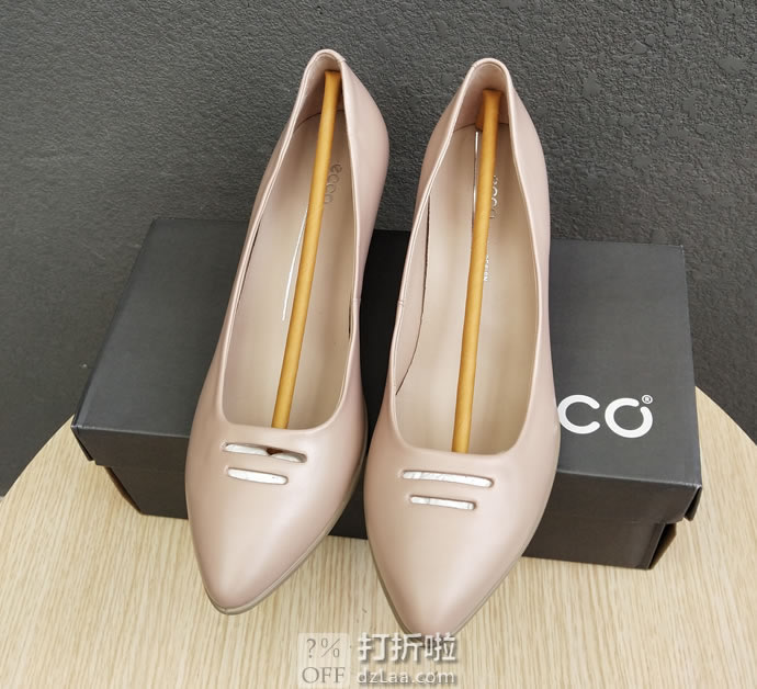 ECCO 爱步 Shape 45 型塑系列 浅口尖头女式单鞋高跟鞋 ¥463 两色可选