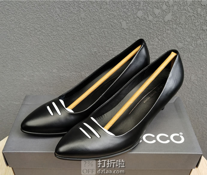 ECCO 爱步 Shape 45 型塑系列 浅口尖头女式单鞋高跟鞋 ¥463 两色可选