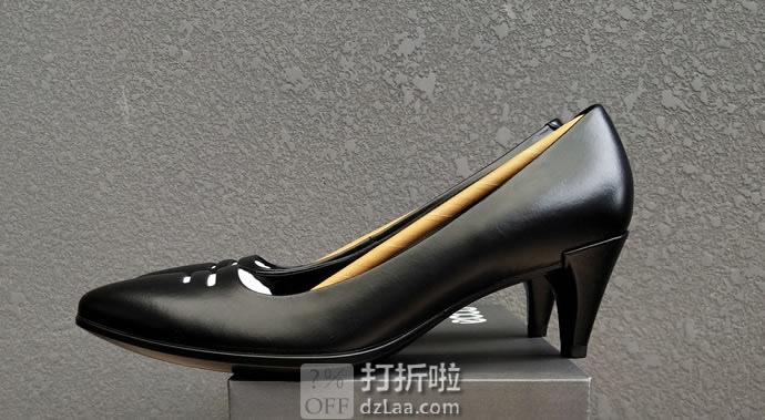 ECCO 爱步 Shape 45 型塑系列 浅口尖头女式单鞋高跟鞋 ¥463 两色可选