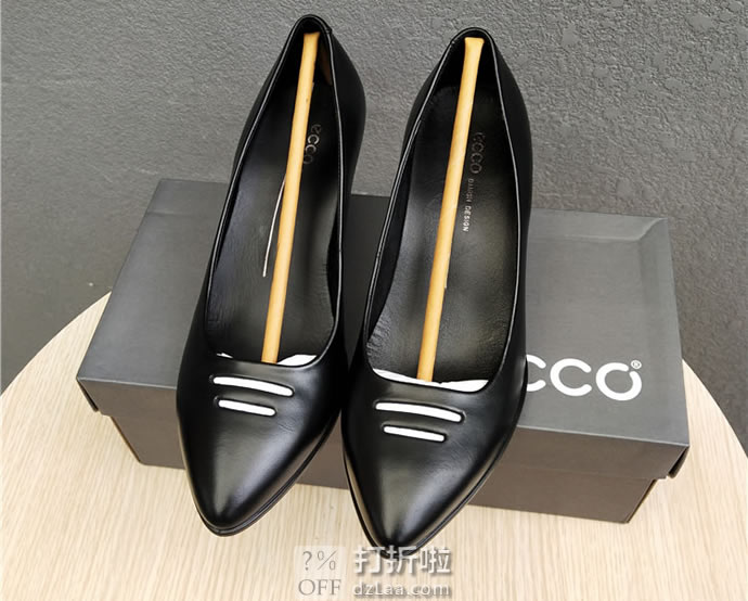 ECCO 爱步 Shape 45 型塑系列 浅口尖头女式单鞋高跟鞋 ¥463 两色可选