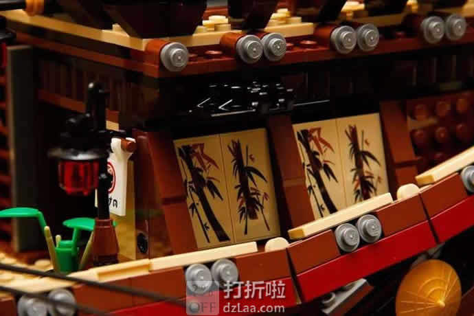 LEGO 乐高 Ninjago 幻影忍者系列 70618 幻影忍者移动基地 命运赏赐号 积木玩具 7.2折4.99 海淘转运到手约¥1116