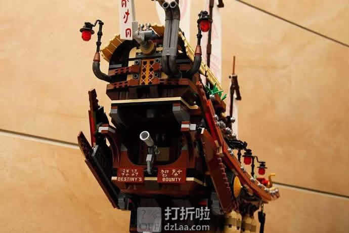 LEGO 乐高 Ninjago 幻影忍者系列 70618 幻影忍者移动基地 命运赏赐号 积木玩具 7.2折4.99 海淘转运到手约¥1116
