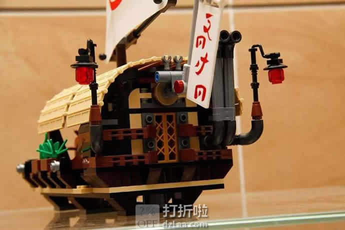 LEGO 乐高 Ninjago 幻影忍者系列 70618 幻影忍者移动基地 命运赏赐号 积木玩具 7.2折4.99 海淘转运到手约¥1116