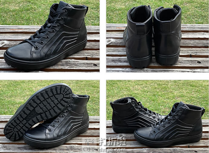 ECCO 爱步 柔酷7号 Tred L 高帮系带 女式休闲鞋 36码￥504 中亚Prime会员免运费直邮到手约￥555  天猫￥1279