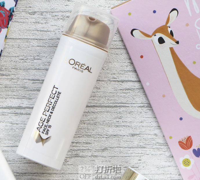 L'Oreal 欧莱雅 SPF15 金致臻颜面颈部抗皱乳液 50ml ¥69 中亚Prime会员凑单免运费直邮到手约¥89