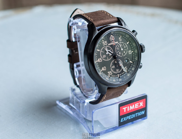 Timex 天美时 T499059J EXPEDITION远征系列 三眼 男式手表 镇店之宝￥346 中亚Prime会员免运费直邮到手约￥391