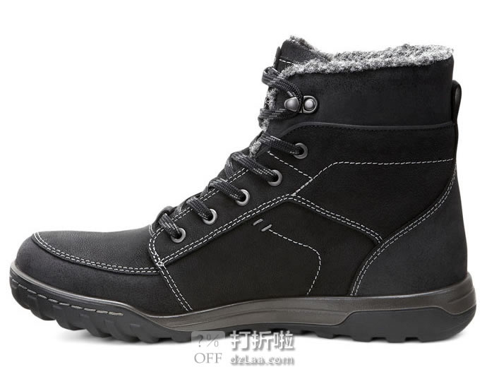 ECCO 爱步 Urban Lifestyle 都市生活 防水保暖 男式短靴 44码4.2折￥512 中亚Prime会员免运费直邮到手约￥577