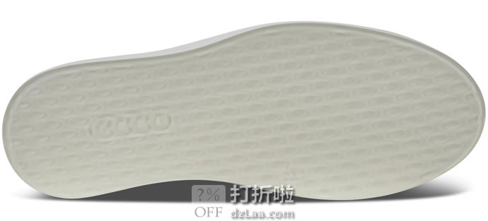 ECCO 爱步 SOFT 8 柔酷8号 打孔版 男式休闲板鞋 3.6折￥452起 中亚Prime会员可免运费直邮到手约￥499