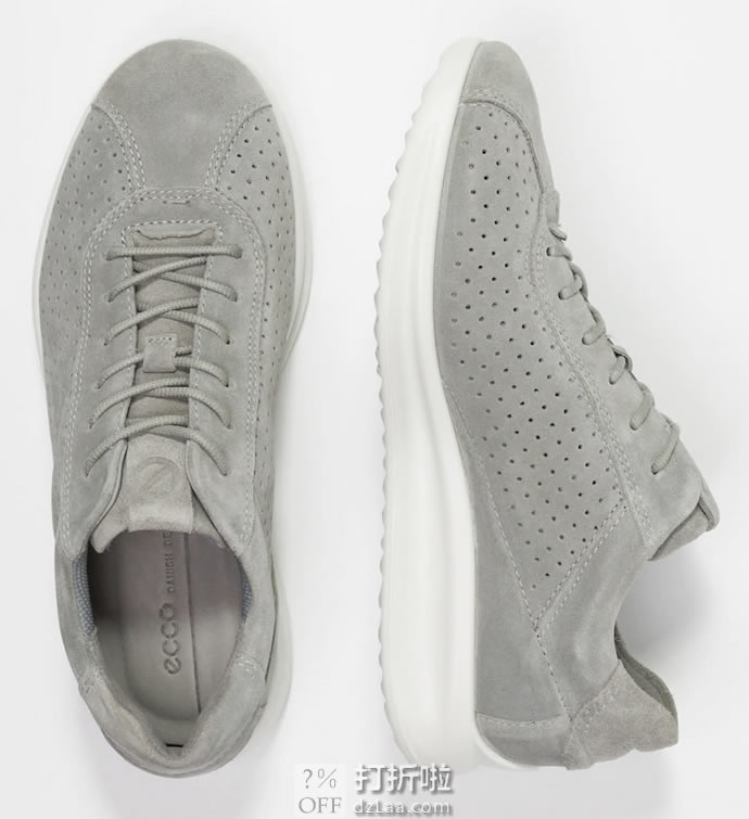 ECCO 爱步 Aquet 雅仕 打孔版 女式系带休闲板鞋 37码 ￥414