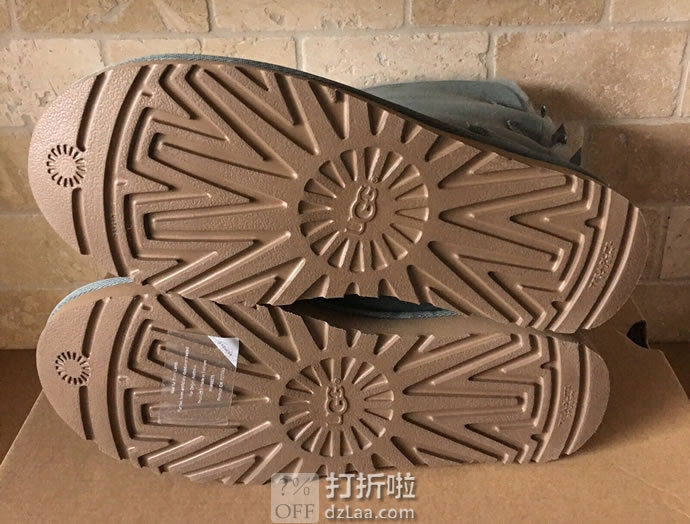 UGG Bailey Bow II 防泼水防污 经典贝莉蝴蝶结2.0 女式雪地靴 37.5码3.7折.85 海淘转运到手约￥512 国内￥1324
