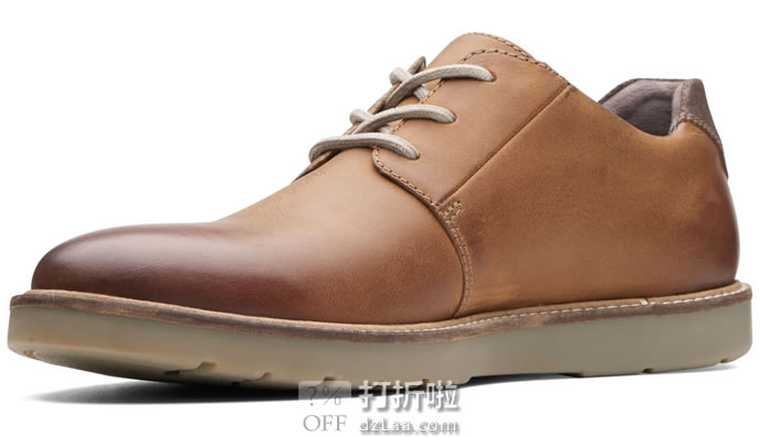 Clarks 其乐 Grandin Plain 男式德比鞋 ￥289起 中亚Prime会员免运费直邮到手约￥319 两色可选