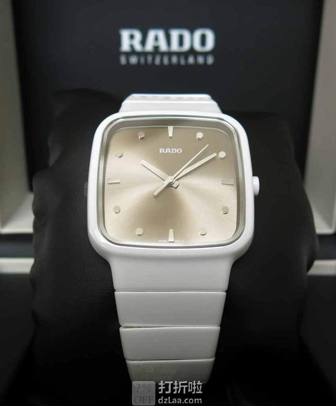 RADO 雷达 R5.5系列 陶瓷 女式时装表 R28382312 1.3折9.99史低 海淘转运关税补贴到手约¥2558