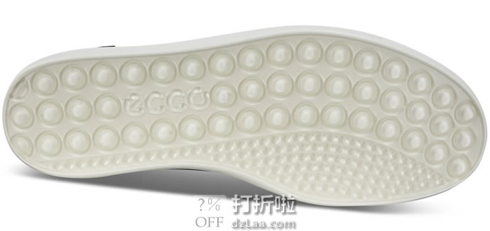 ECCO 爱步 Soft 7 柔酷7号 磨砂皮牛皮拼接 一脚套女式休闲鞋 35码3.2折.42 海淘转运到手约￥424 中亚Prime会员免运费直邮到手约￥372